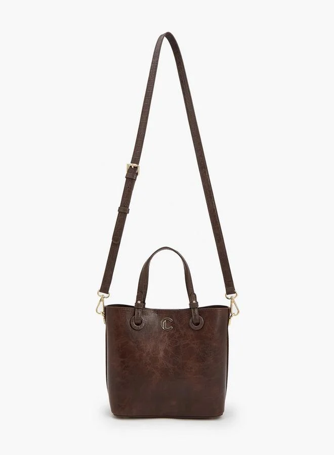 Le Confort Textured Tote Bag With Adjustable Strap